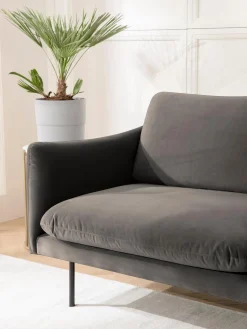 Sofa Rinconera De Terciopelo Moby