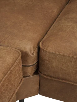 Sofa Rinconera Grande De Cuero Reciclado Hunter