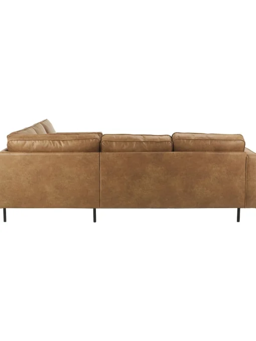 Sofa Rinconera Grande De Cuero Reciclado Hunter