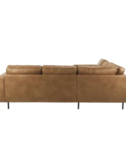 Sofa Rinconera Grande De Cuero Reciclado Hunter
