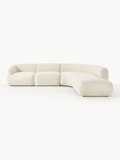 Sofa Rinconera Modular De Borreguillo Sofia (4 Plazas)