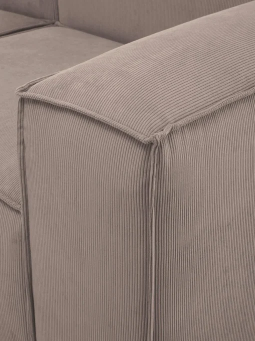 Sofa Rinconera Modular De Pana Lennon (4 Plazas)