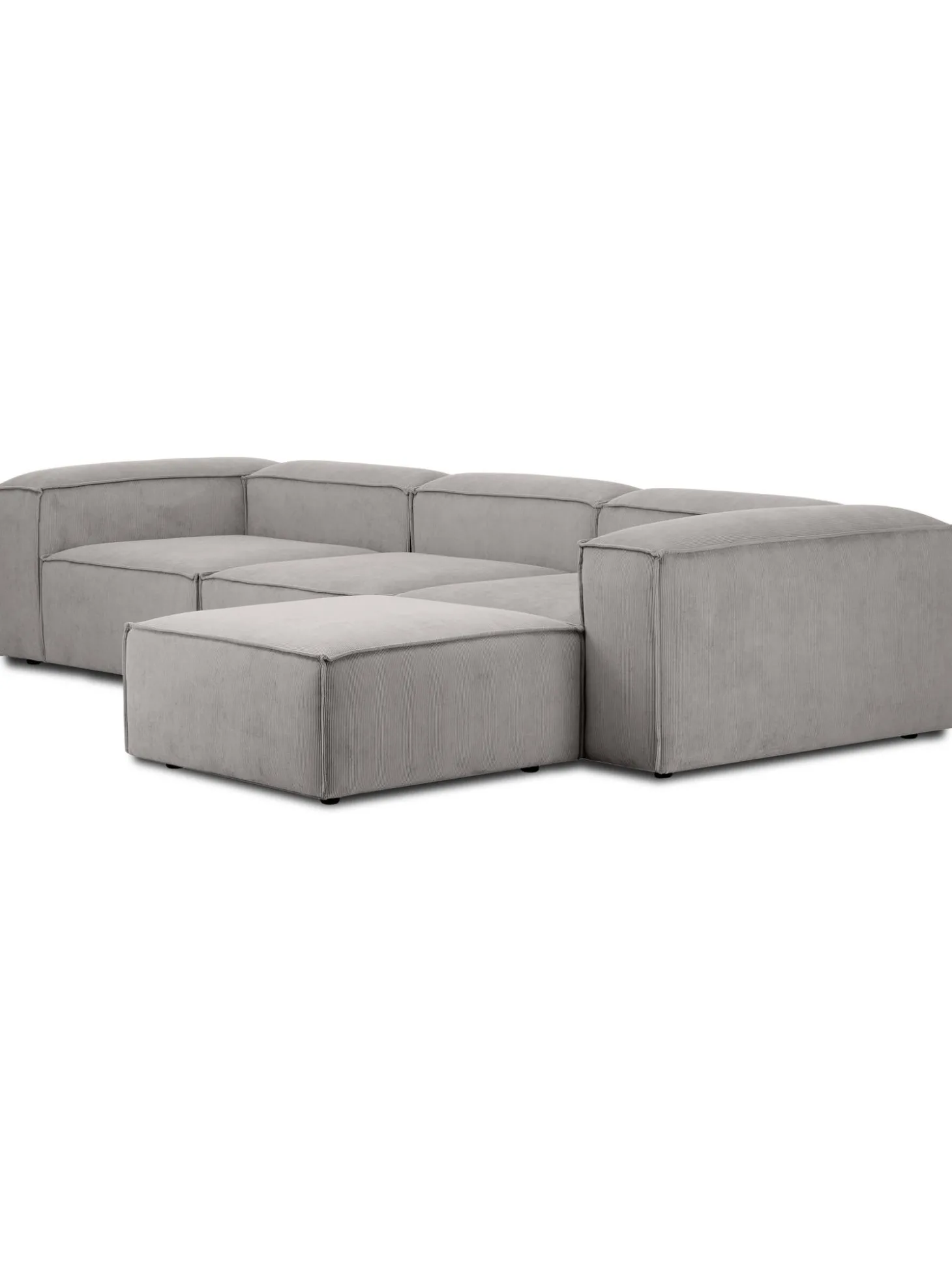 Sofa Rinconera Modular De Pana Lennon (4 Plazas)
