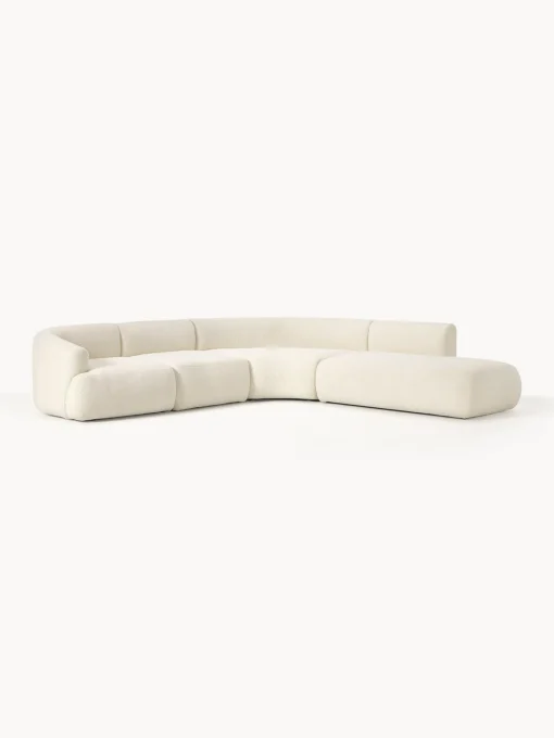 Sofa Rinconera Modular De Borreguillo Sofia (4 Plazas)