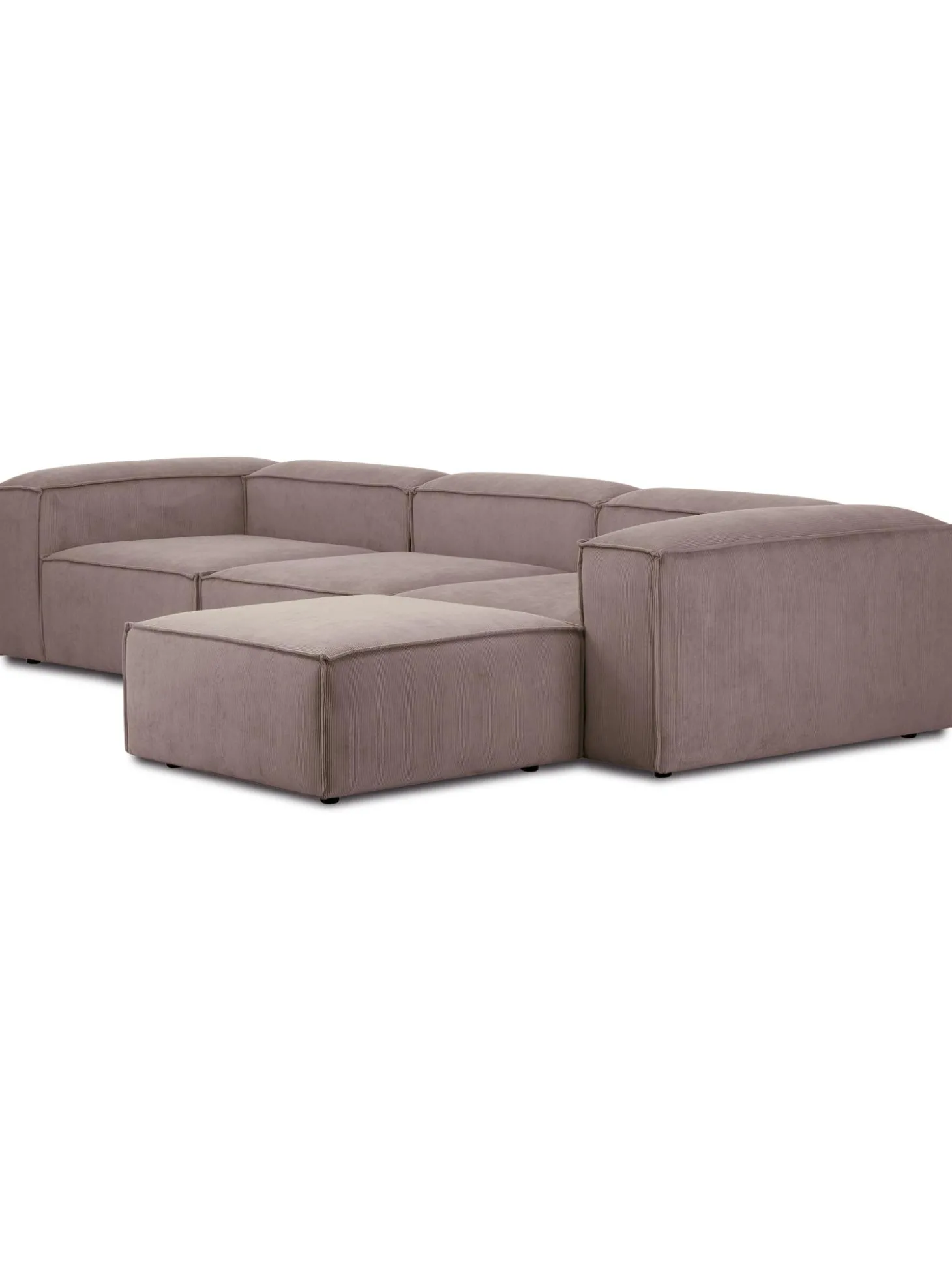 Sofa Rinconera Modular De Pana Lennon (4 Plazas)