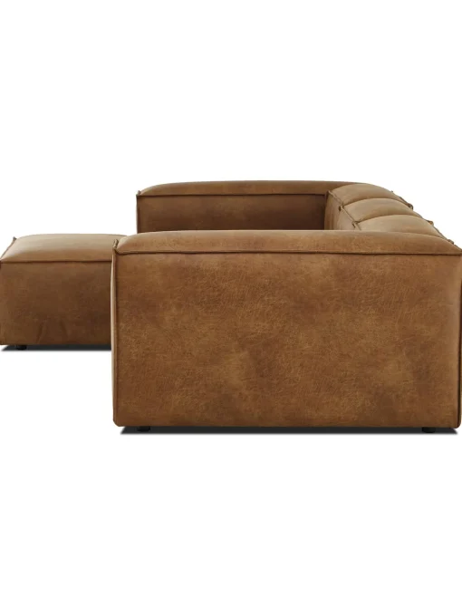 Sofa Rinconera Modular De Cuero Reciclado Lennon