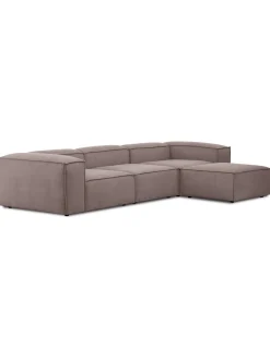 Sofa Rinconera Modular De Pana Lennon (4 Plazas)