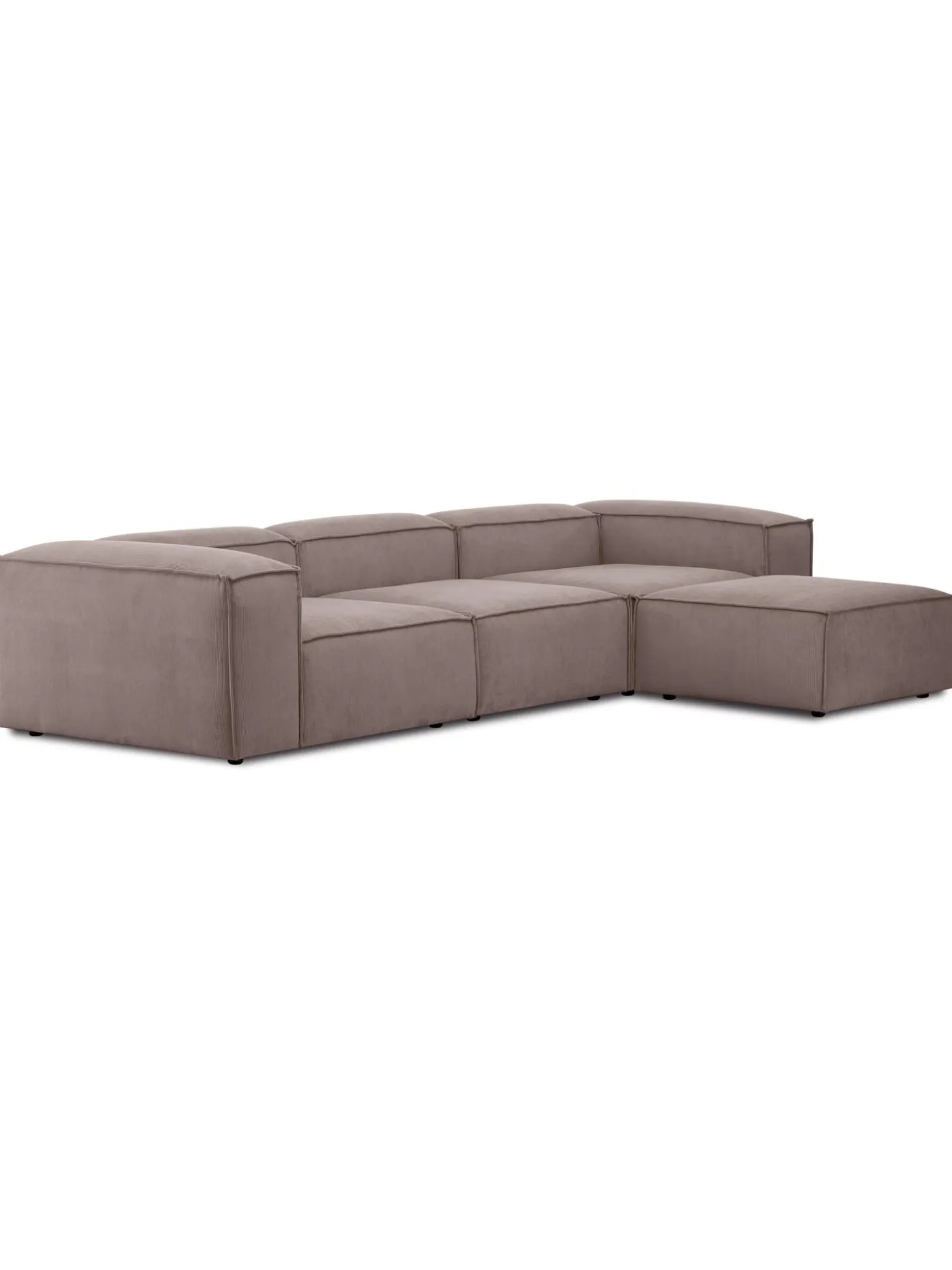 Sofa Rinconera Modular De Pana Lennon (4 Plazas)