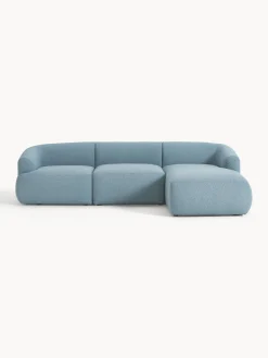 Sofa Rinconera Modular En Tejido Boucle Sofia (3 Plazas)