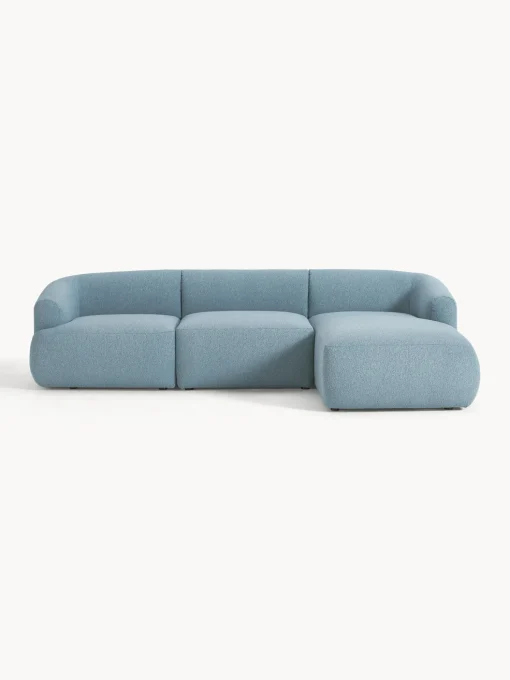 Sofa Rinconera Modular En Tejido Boucle Sofia (3 Plazas)