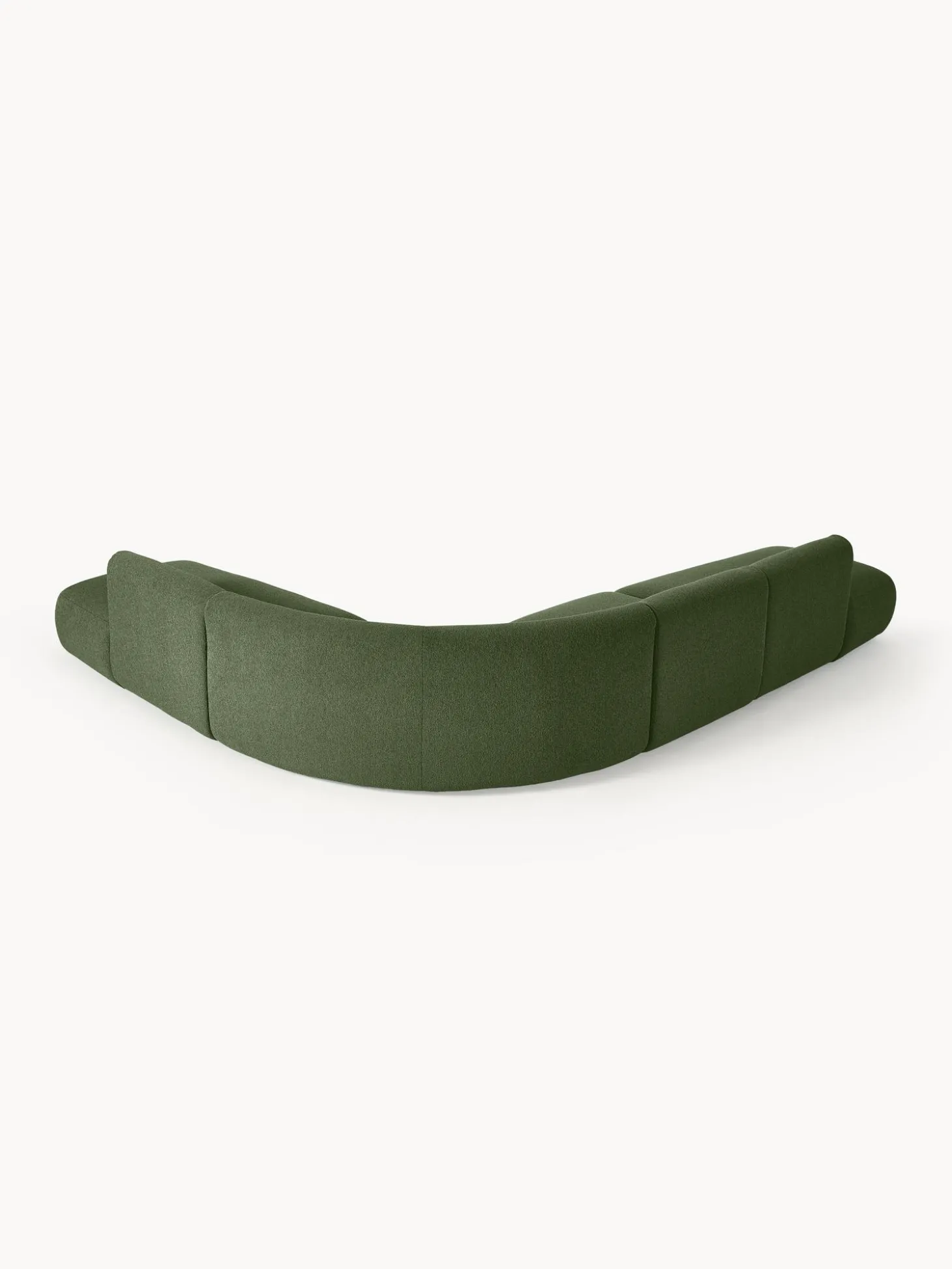 Sofa Rinconera Modular En Tejido Boucle Sofia (4 Plazas)