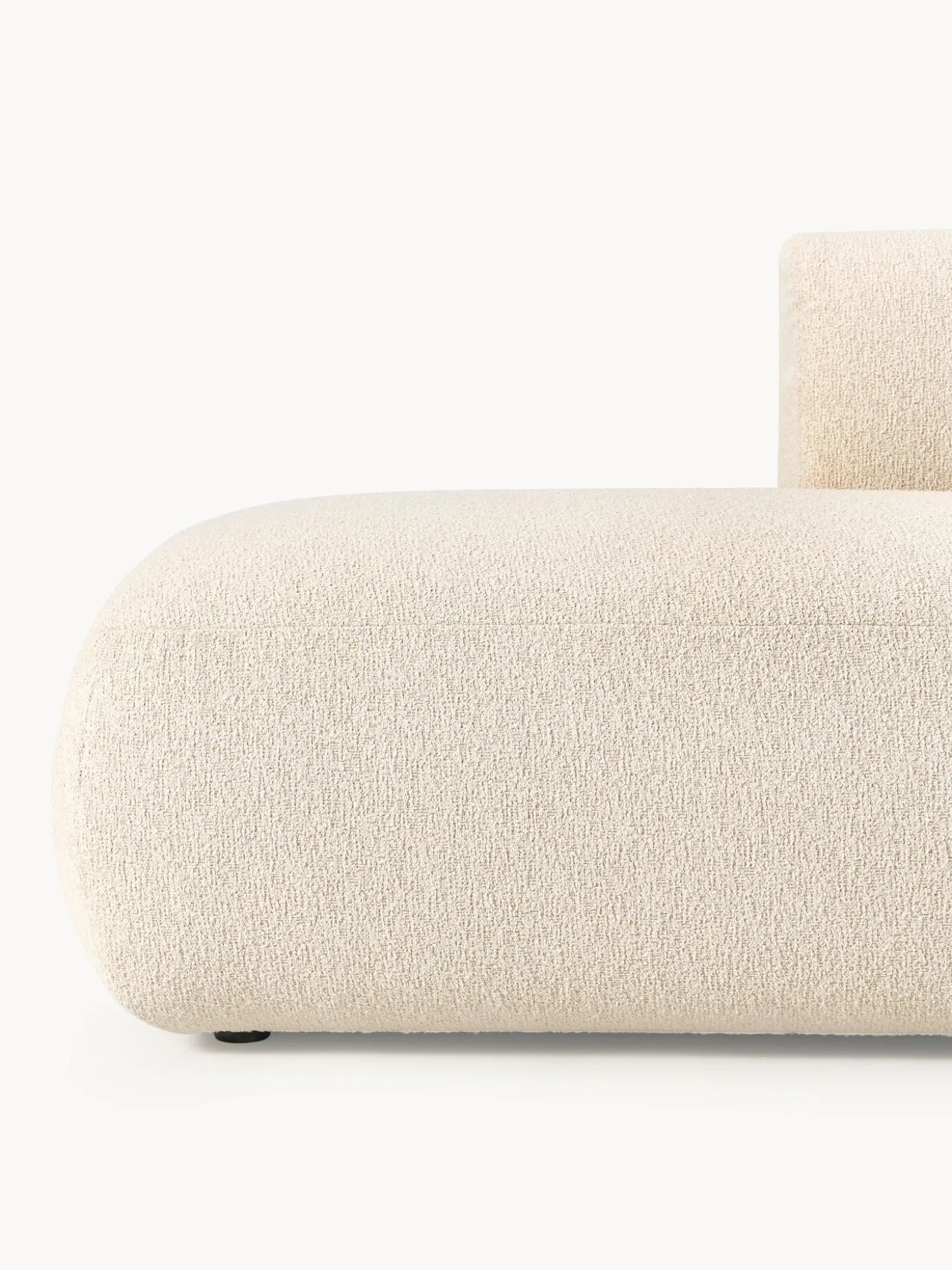 Sofa Rinconera Modular En Tejido Boucle Sofia (4 Plazas)
