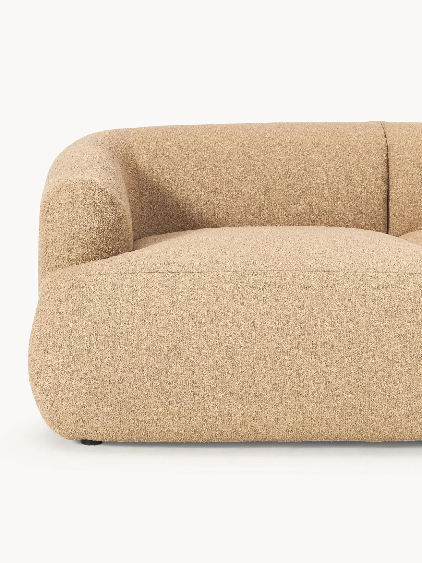 Sofa Rinconera Modular En Tejido Boucle Sofia (4 Plazas)
