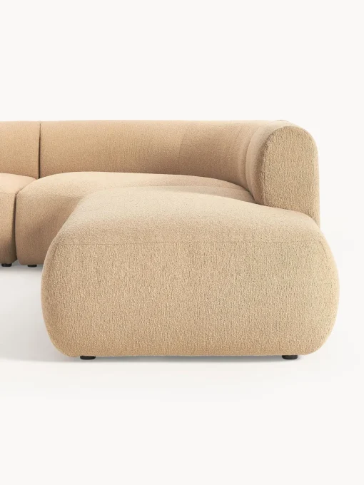 Sofa Rinconera Modular En Tejido Boucle Sofia (4 Plazas)