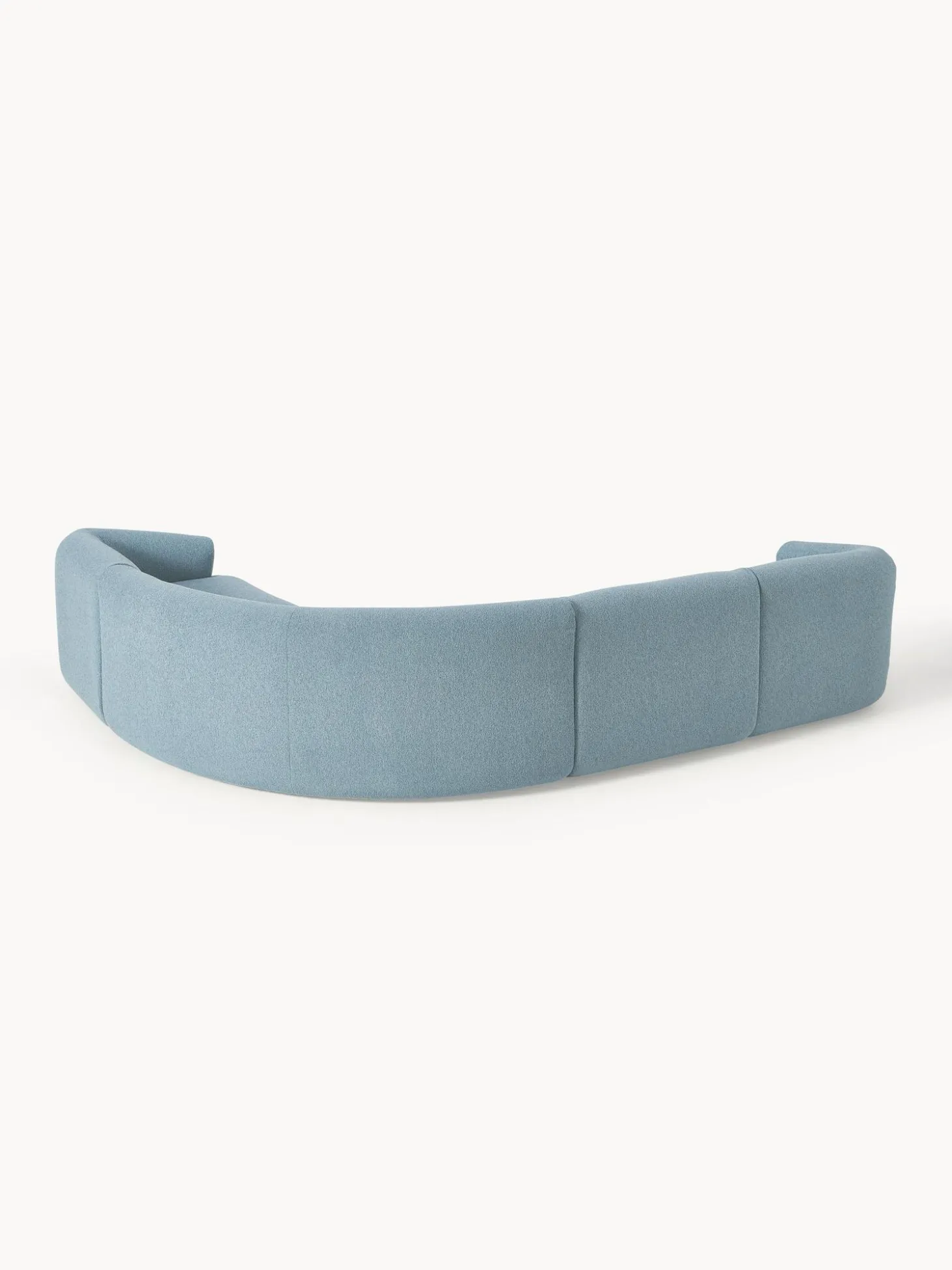 Sofa Rinconera Modular En Tejido Boucle Sofia (4 Plazas)
