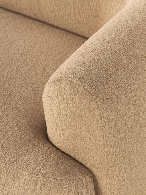 Sofa Rinconera Modular En Tejido Boucle Sofia (4 Plazas)