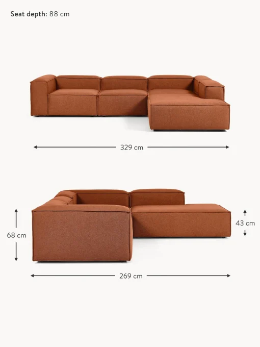 Sofa Rinconera Modular Grande Lennon
