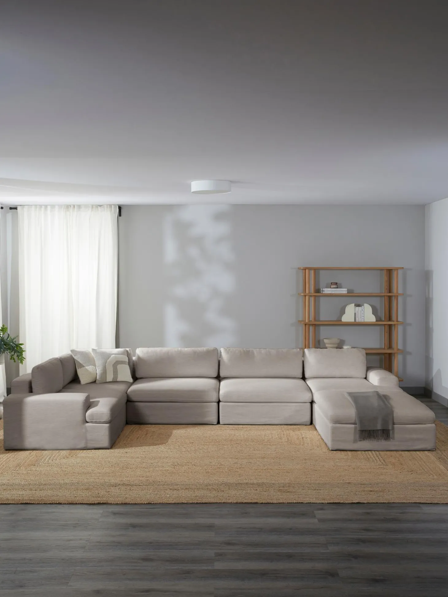 Sofa Rinconera Modular Russell, Desenfundable