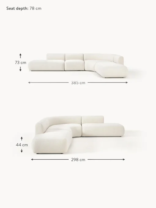 Sofa Rinconera Modular Sofia (4 Plazas)