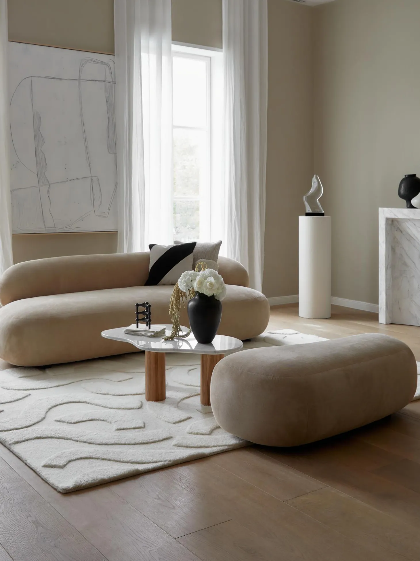 Sofa Rinon Alba (3 Plazas)