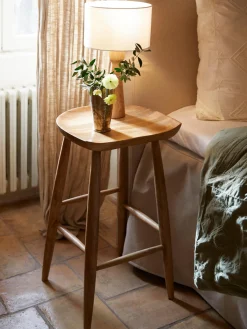 Taburete Alto De Madera De Mango Nino