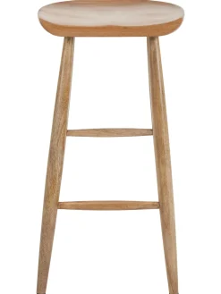 Taburete Alto De Madera De Mango Nino