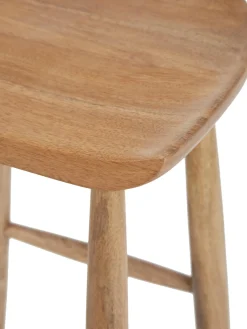 Taburete Alto De Madera De Mango Nino