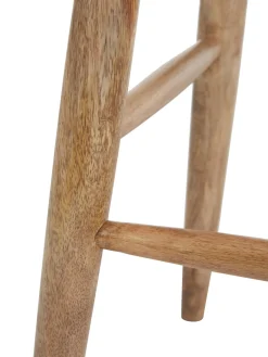 Taburete Alto De Madera De Mango Nino