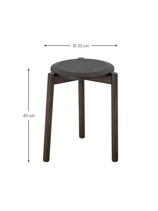 Taburete De Madera De Roble Gil