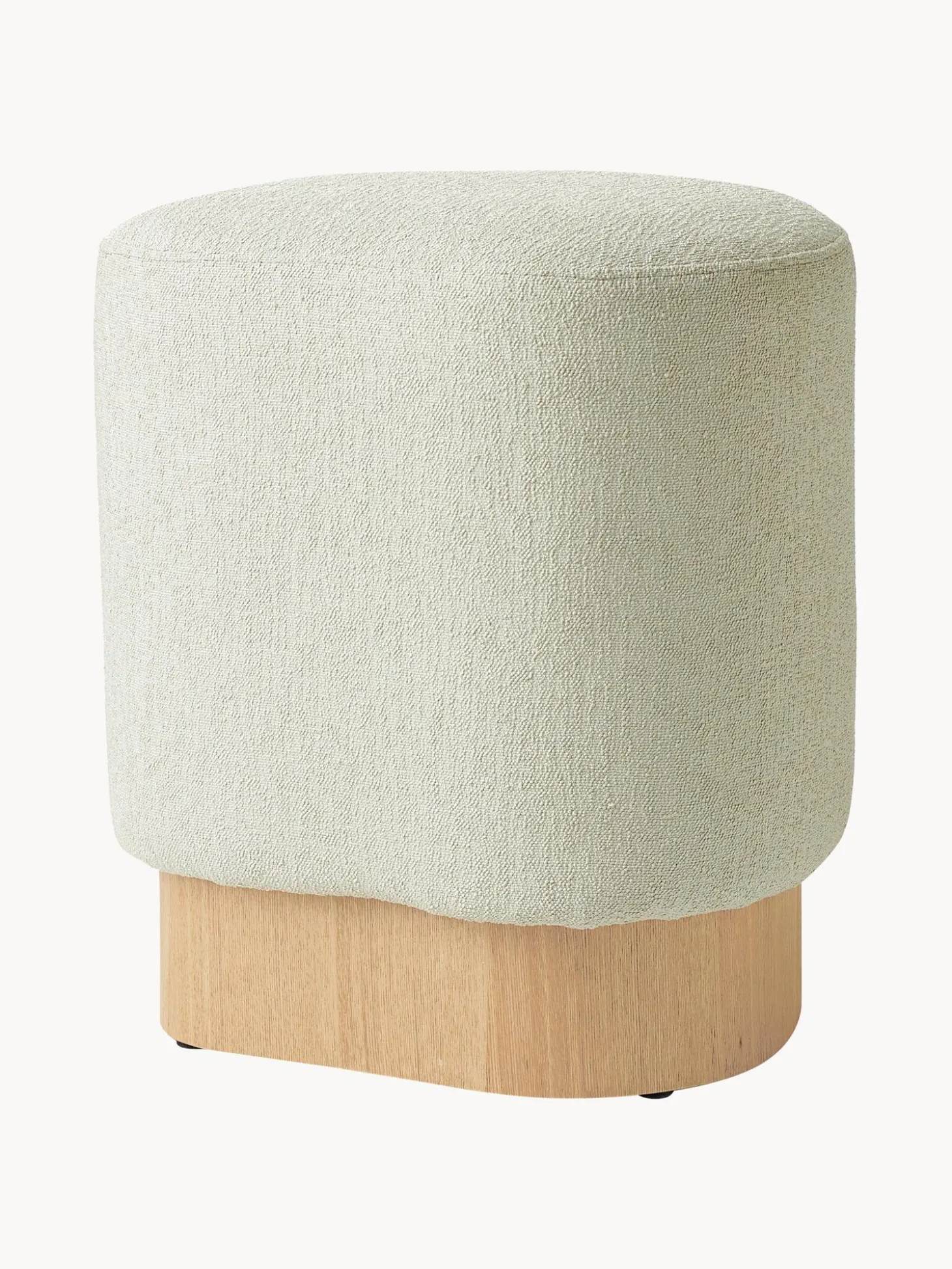 Taburete En Tejido Boucle Yves