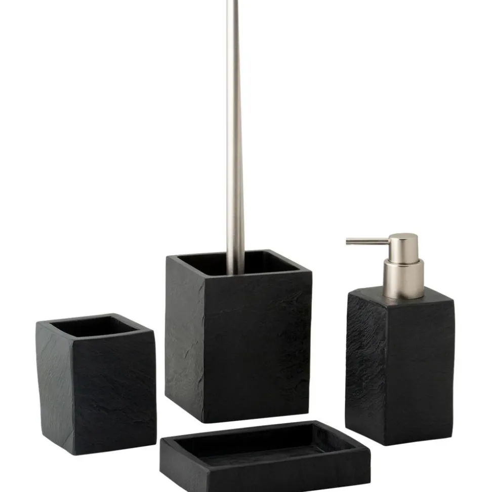 Vaso Cepillo De Dientes En Look Pizarra Slate