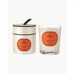 Vela Perfumada Aromatherapy (Naranja, Cedro, Clavo)