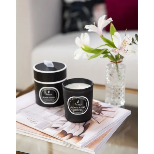 Vela Perfumada Black Magic (Jazmin Blanco, Ylang Ylang Y Sandalo)