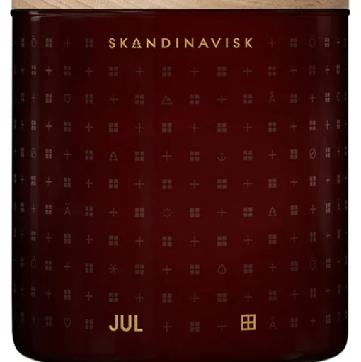 Vela Perfumada Dos Mechas Jul (Canela, Clavo, Jengibre, Miel, Vino Caliente)