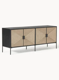 Aparador Con Puertas De Madera De Mango Maciza June