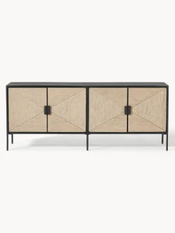 Aparador Con Puertas De Madera De Mango Maciza June