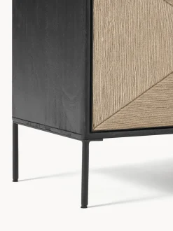 Aparador Con Puertas De Madera De Mango Maciza June