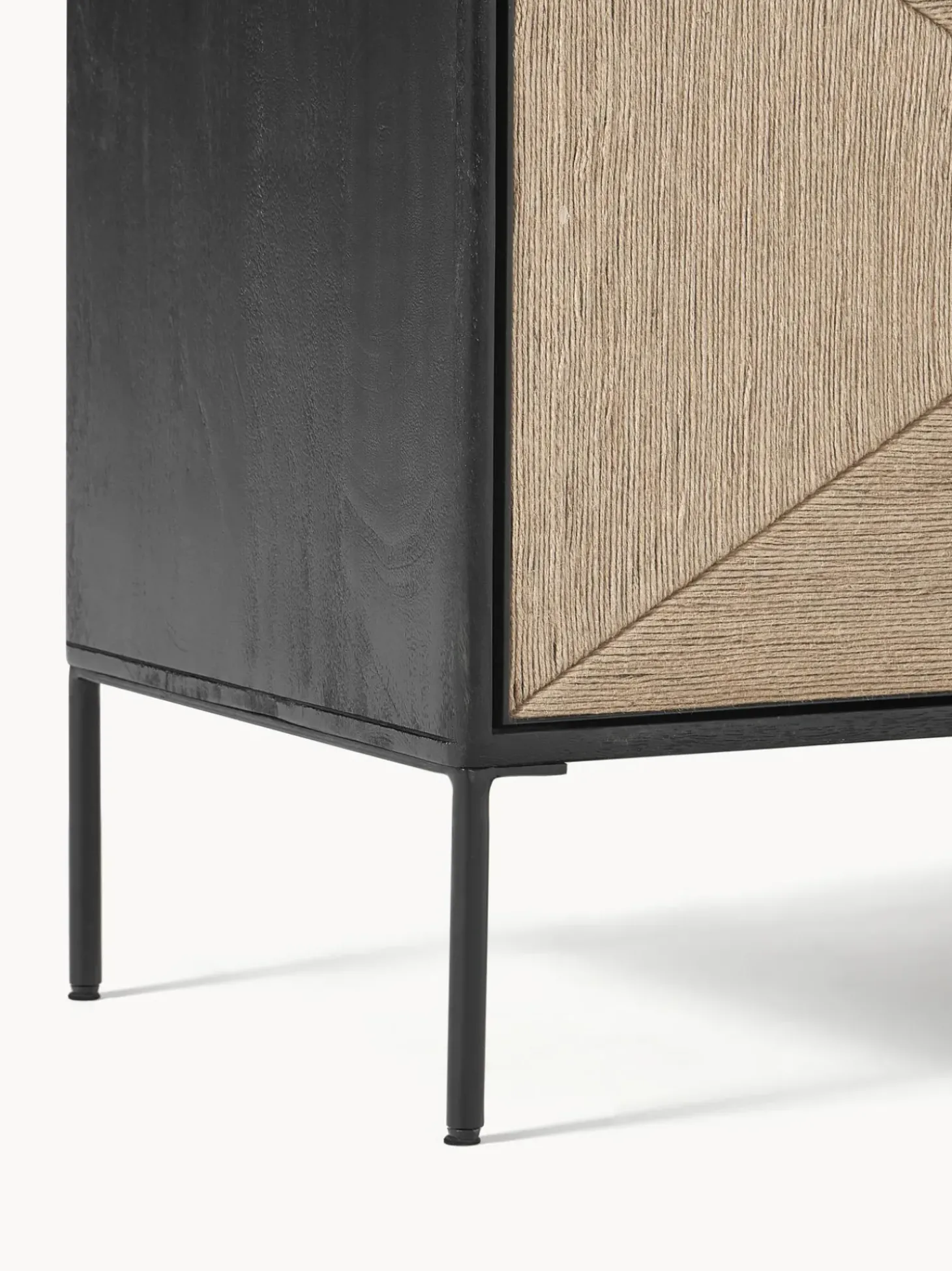 Aparador Con Puertas De Madera De Mango Maciza June