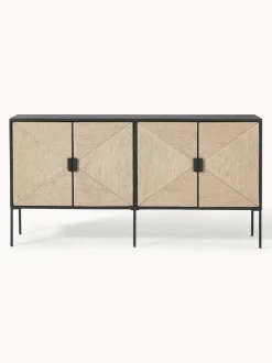 Aparador Con Puertas De Madera De Mango Maciza June