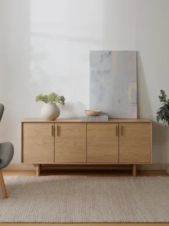 Aparador Con Puertas De Roble Diana