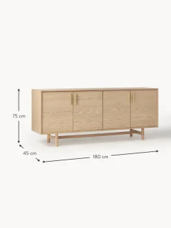 Aparador Con Puertas De Roble Diana