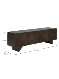 Aparador De Madera Maciza Louis