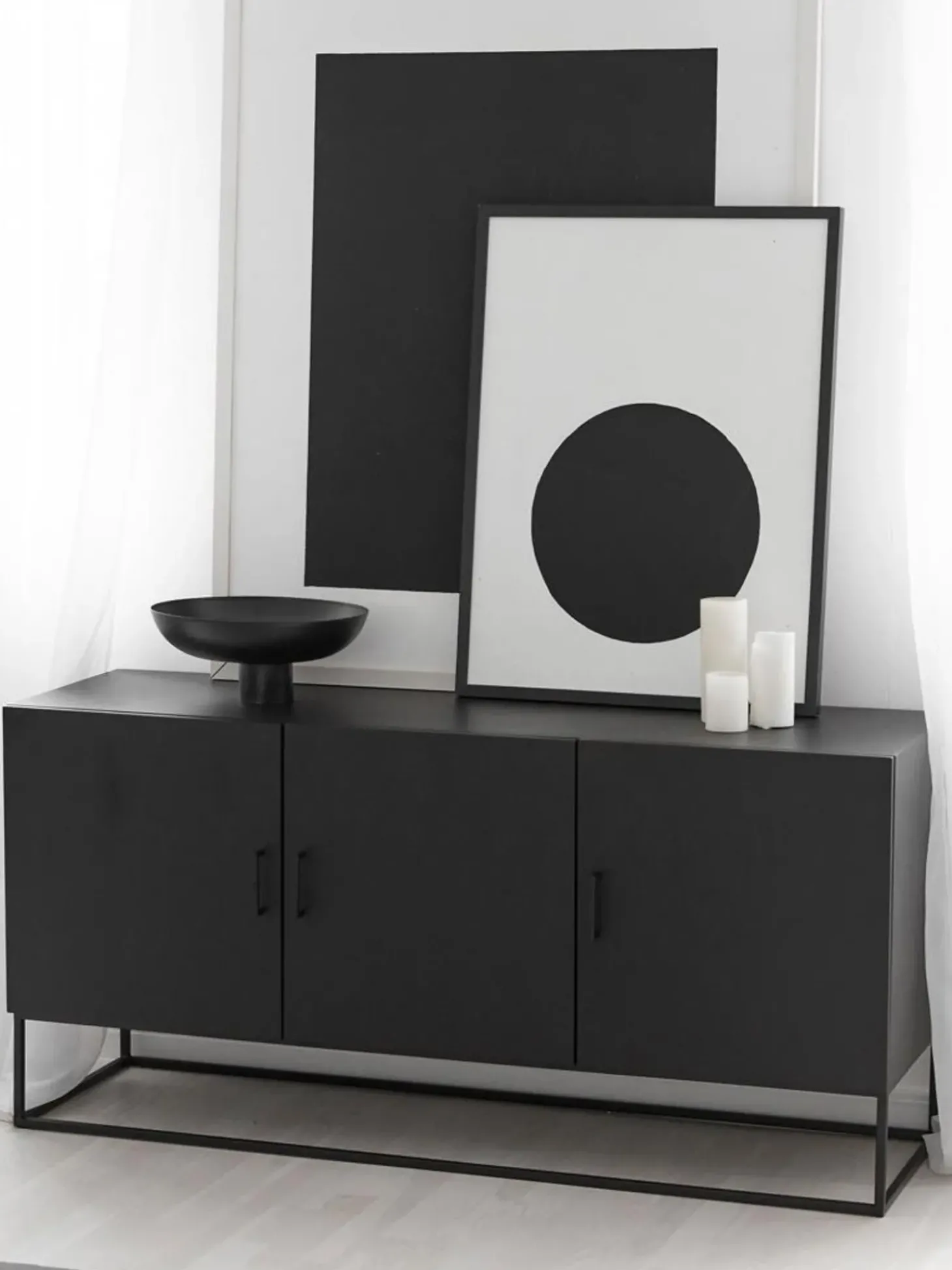 Aparador De Madera Maciza Lyle