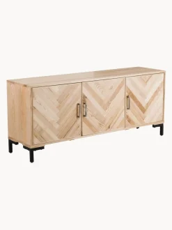 Aparador De Madera Maciza Leif