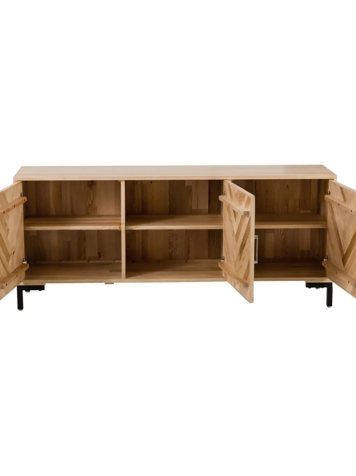 Aparador De Madera Maciza Leif