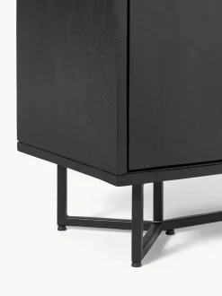 Aparador De Madera Maciza Con Puertas Y Cajones Luca