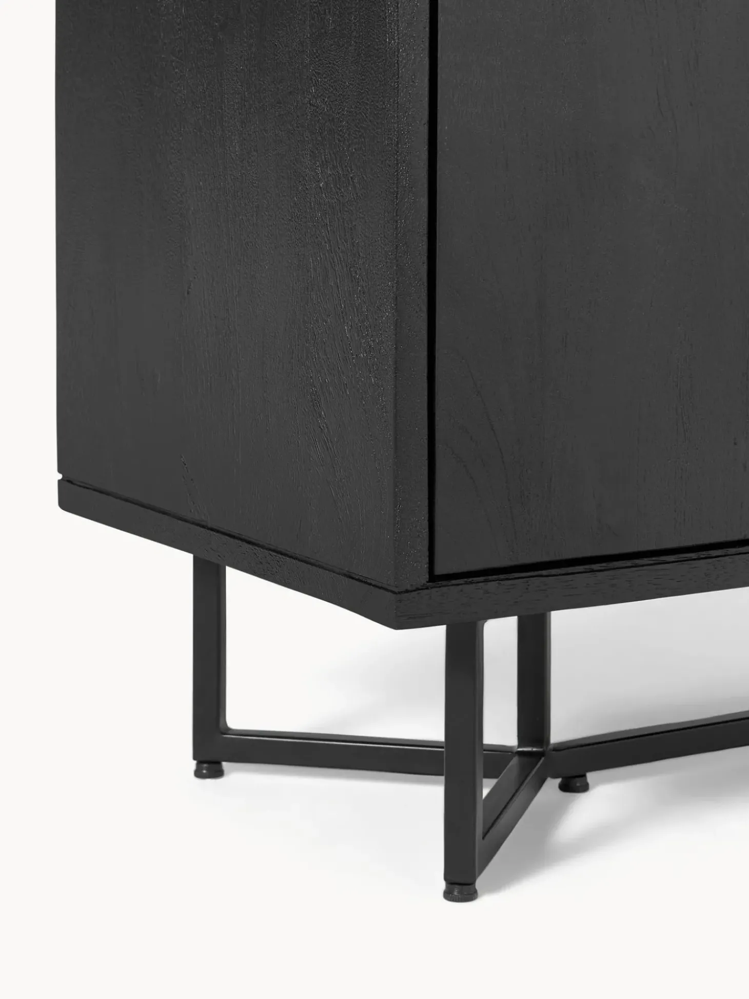 Aparador De Madera Maciza Con Puertas Y Cajones Luca