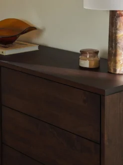 Aparador De Madera Maciza Diseno Espiga Con Cajones Y Puertas Luca