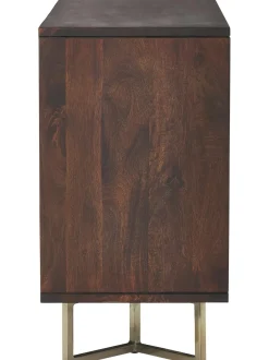 Aparador De Madera Maciza Diseno Espiga Con Cajones Y Puertas Luca