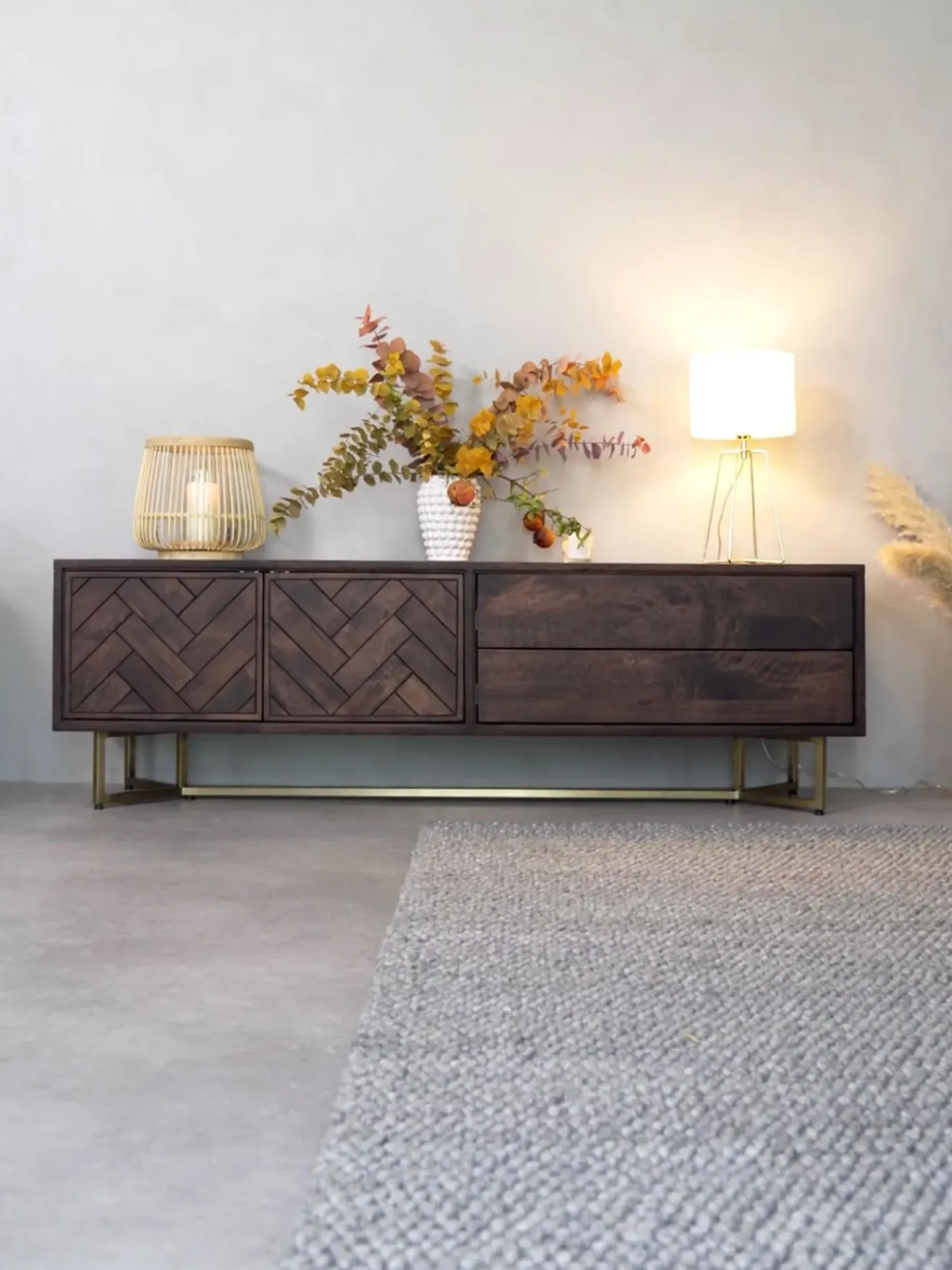 Aparador De Madera Maciza Luca